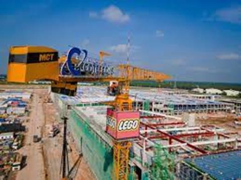 Nhà máy khổng lồ của Tập đoàn Lego tại Bình Dương giải ngân nhanh, sắp tuyển lao động